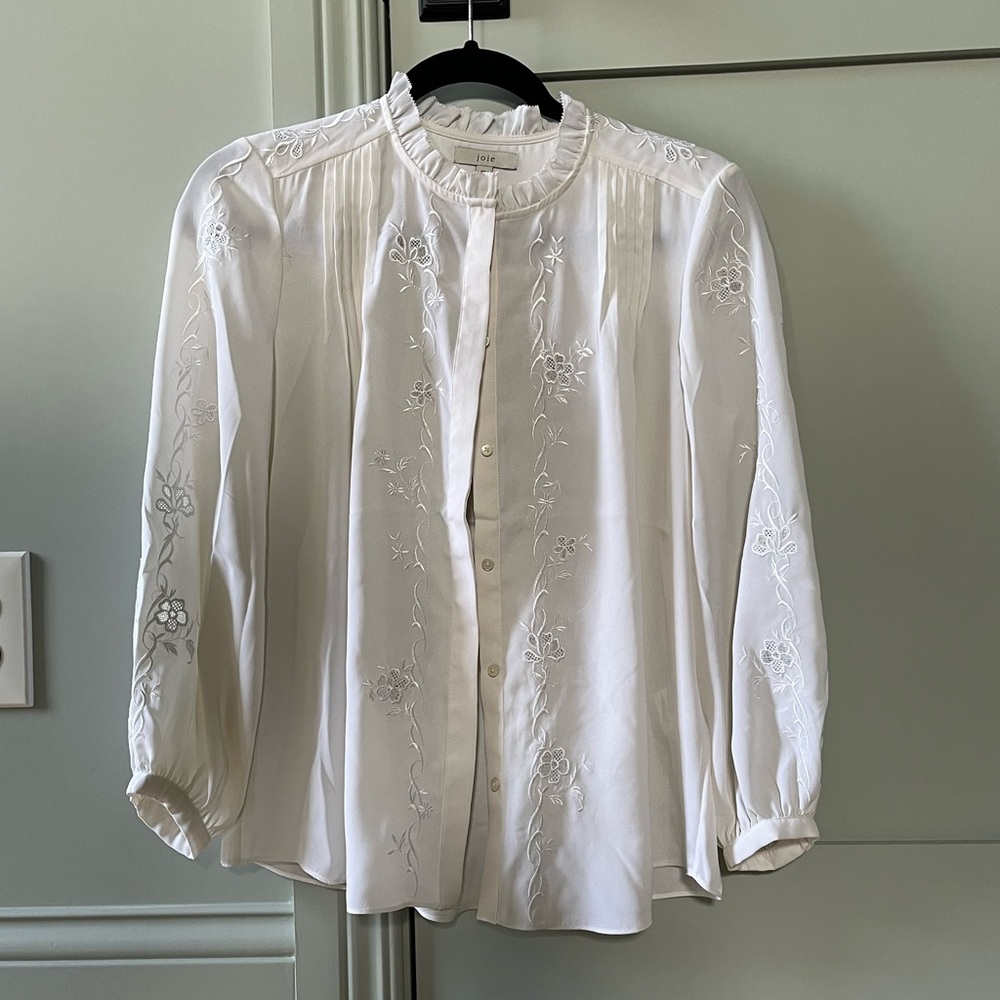 Joie Cream Blouse